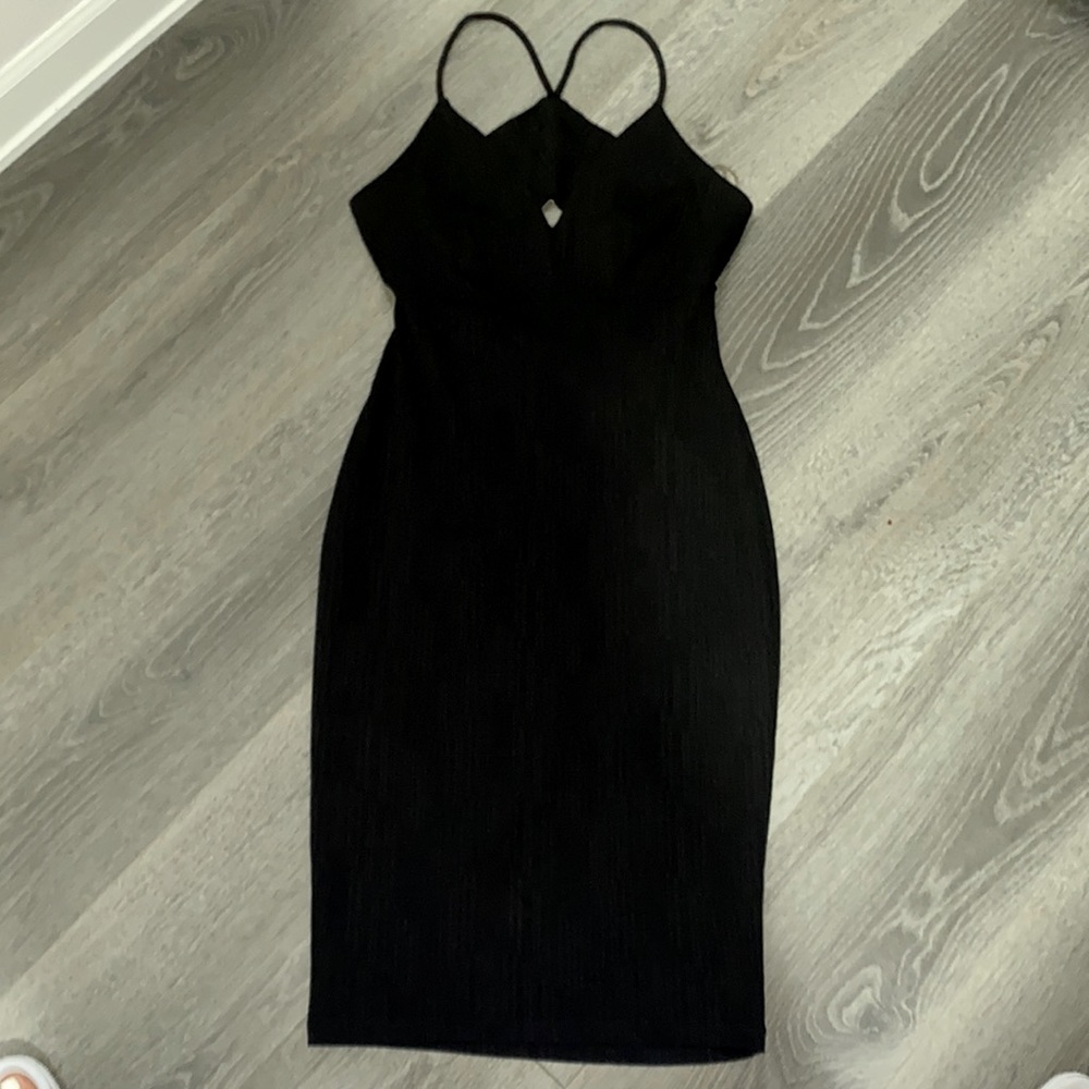 Black size L dress